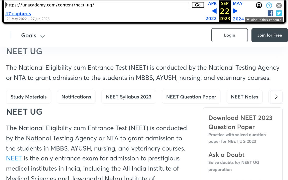 NEET-UG reference hub